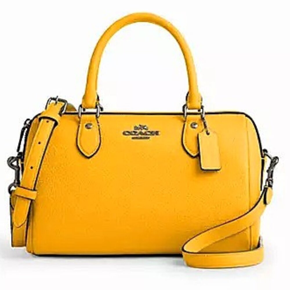 NEW COACH Rowan Satchel/Crossbody/Shoulder Bag w/detachable/adjustable Strap